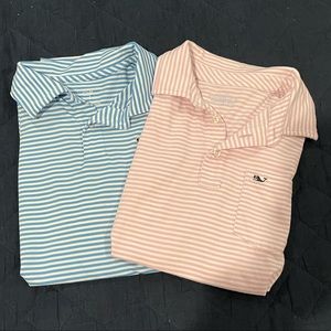 2 boys Vineyard Vines striped Polos